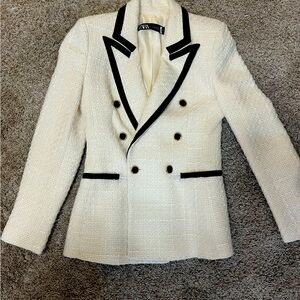 Like New tweed Zara blazer